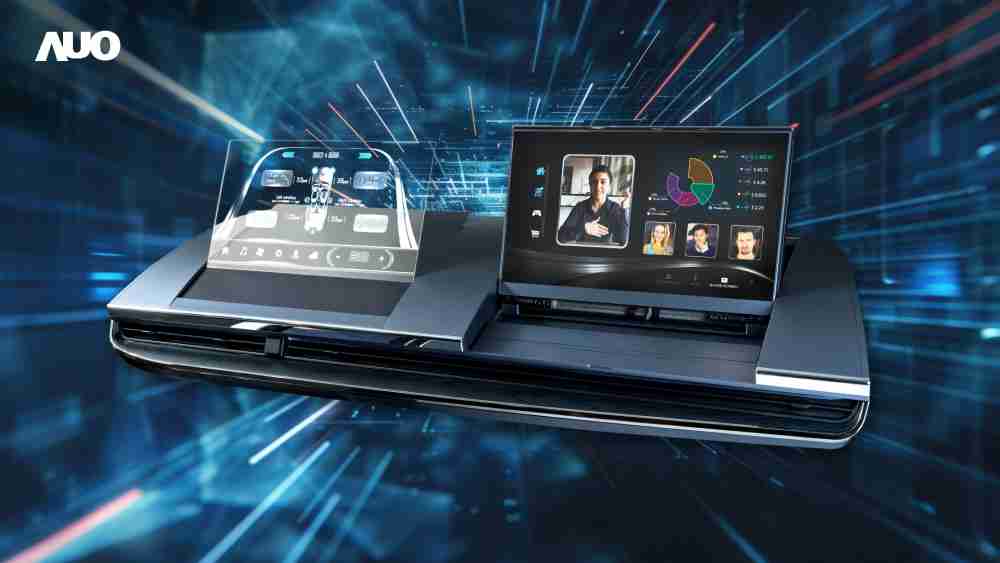 蓝狮在线Micro LED Display HMI解决方案打造透明Micro LED前座仪表，，，，呈现信息并保留驾驶视野开阔；亦为副驾驶座乘客打造收放自如的Micro LED屏幕，，，在不影响显示质量的前提于显示区内建镜头，，让用户能与视讯对象直接眼神接触，，，，提供绝佳的双向沟通体验